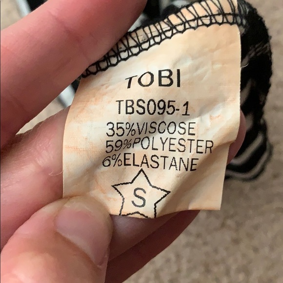 Tobi low back striped dress - Picture 6 of 6